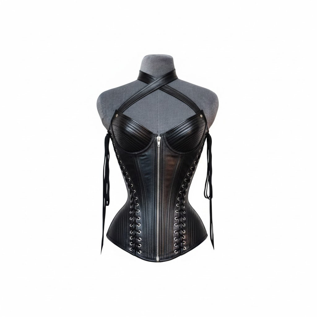 3 Star Leather Corset