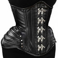 Obsidian Shape Leather Corset